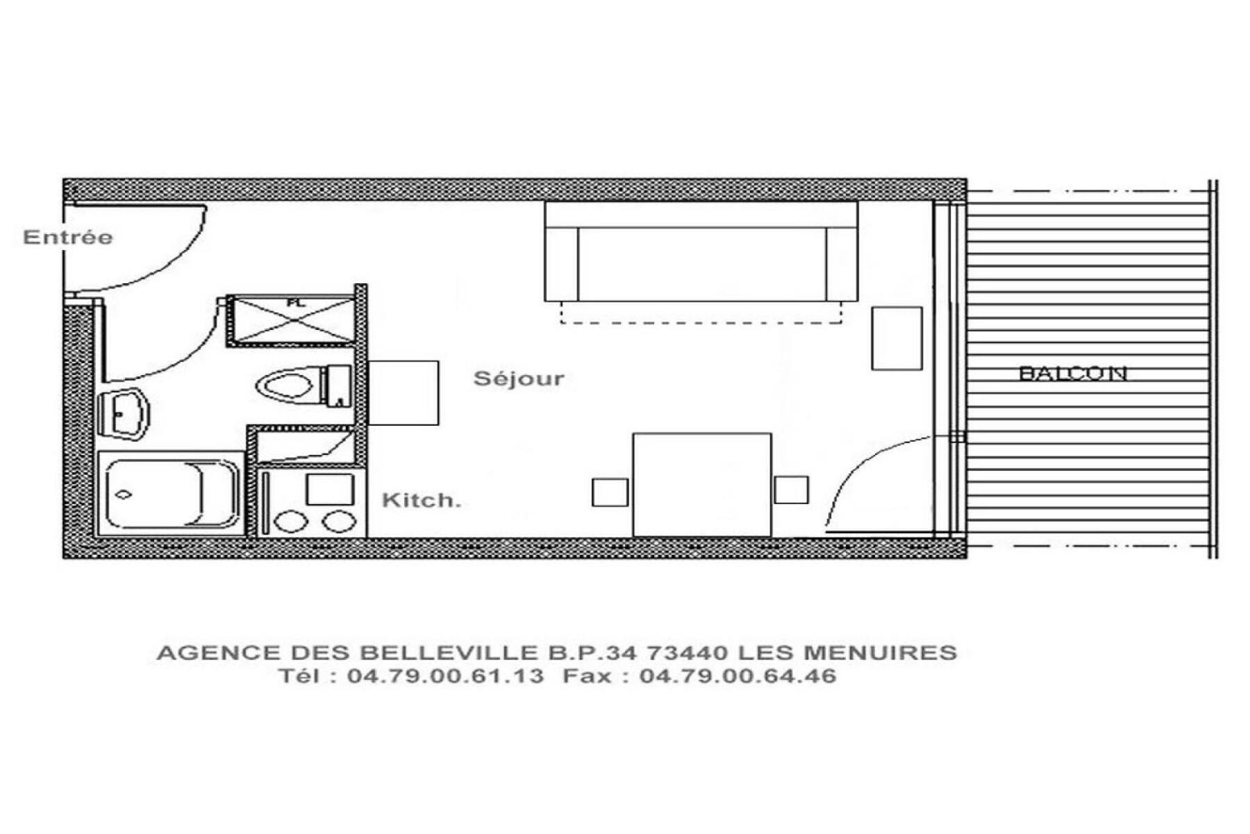 Residence Dorons - Studio Agreable - Centre Station Mae-3404 Saint-Martin-de-Belleville Exterior foto